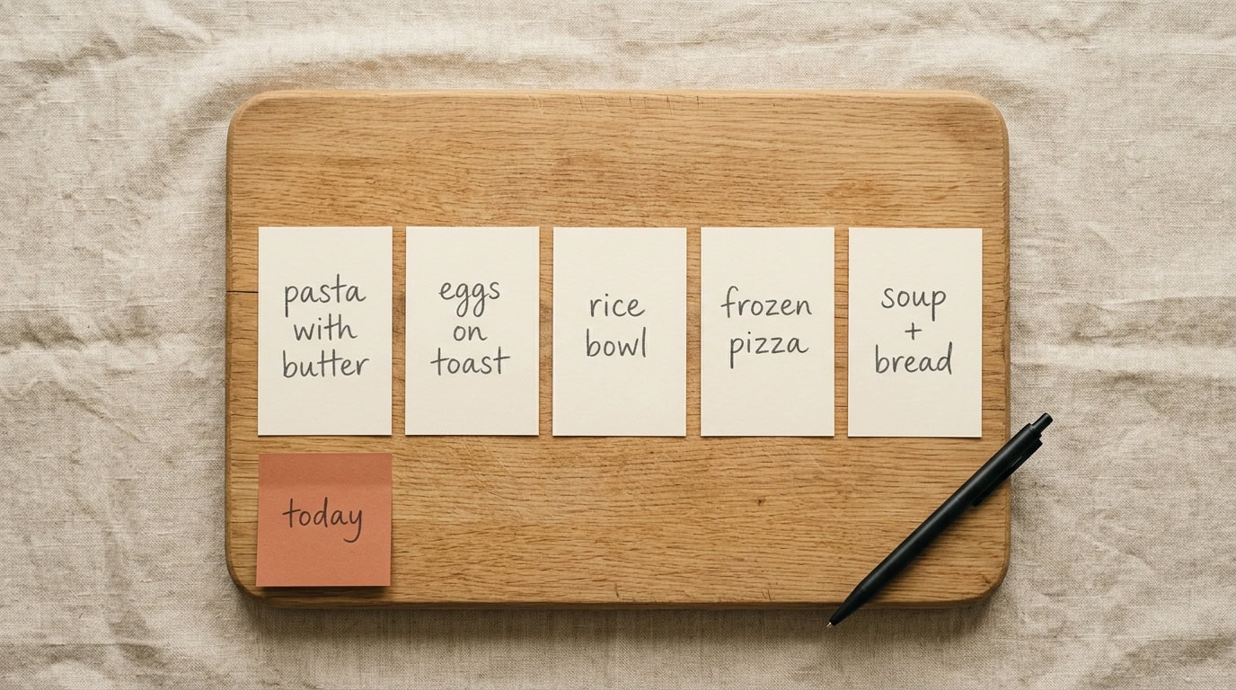 The Dopamine Menu Meal Plan: How I Stopped Deciding Dinner Every Day (ADHD)
