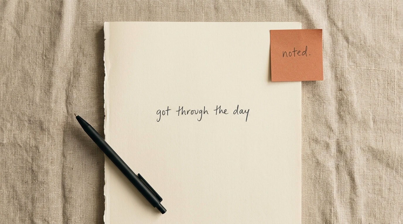 5 Things to Write on a Blank Planner Page (When the Day Is Already Gone)